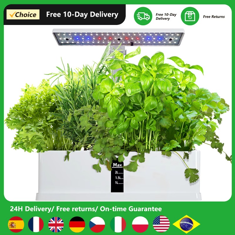 Hydroponic Kit - 9 Pods Smart Hydroponics Kweeksysteem Indoor