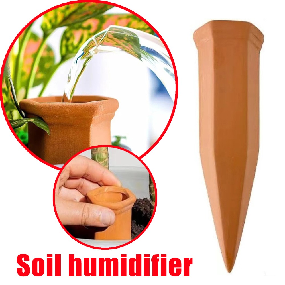 Self Watering Planter - Terracotta automatisch bewateringsapparaat Plantenbewateringssysteem Bloempot Insteekbare