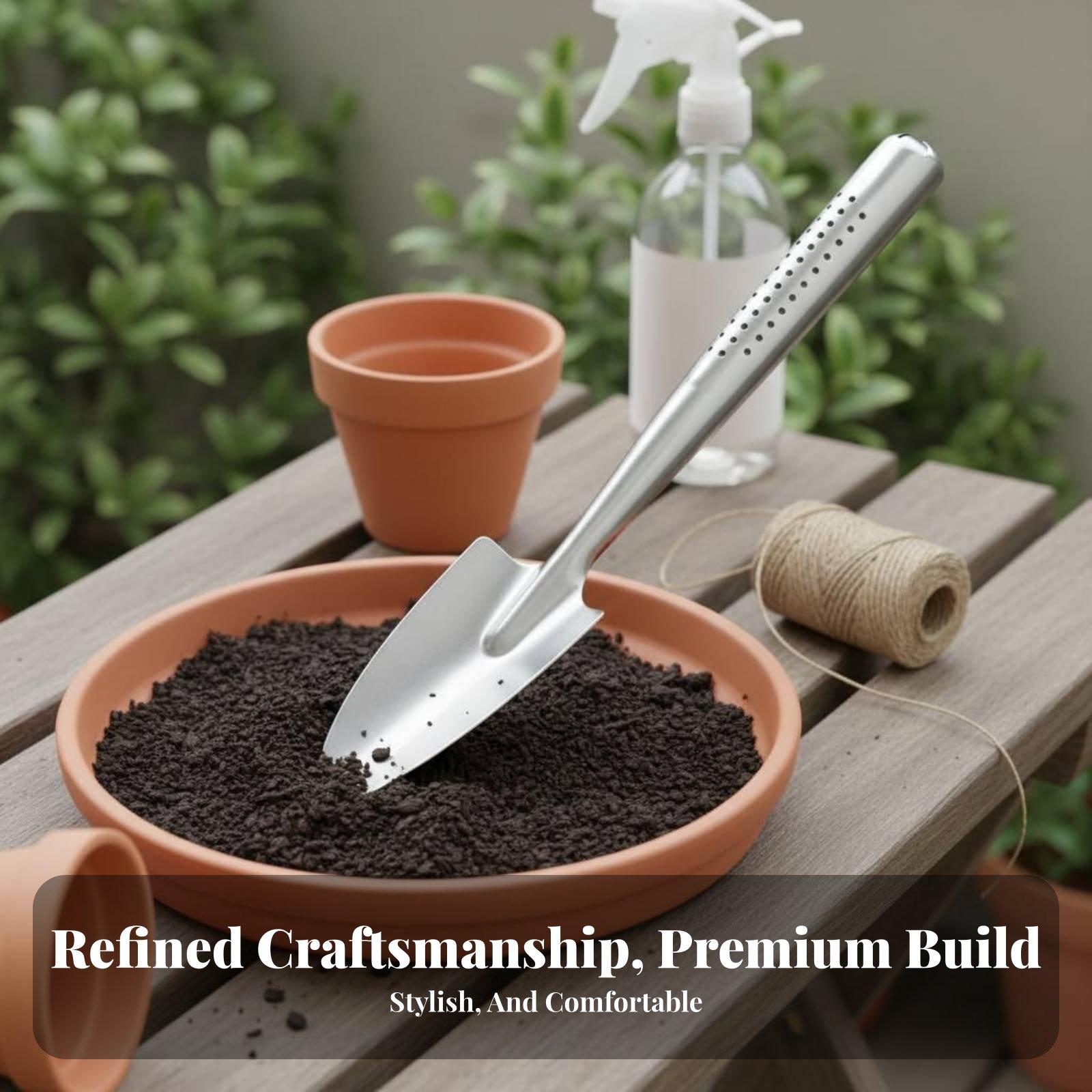 Trowel Garden Tools - Mini-troffel van roestvrij staal, tuingereedschap, kleine