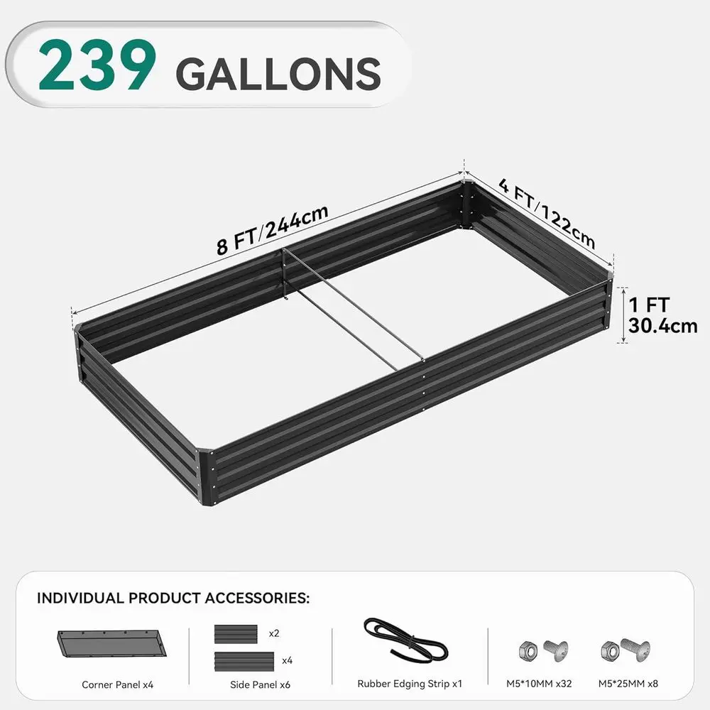96x48x12 Verzinkte stalen verh - Garden Gloves recensie en prijs