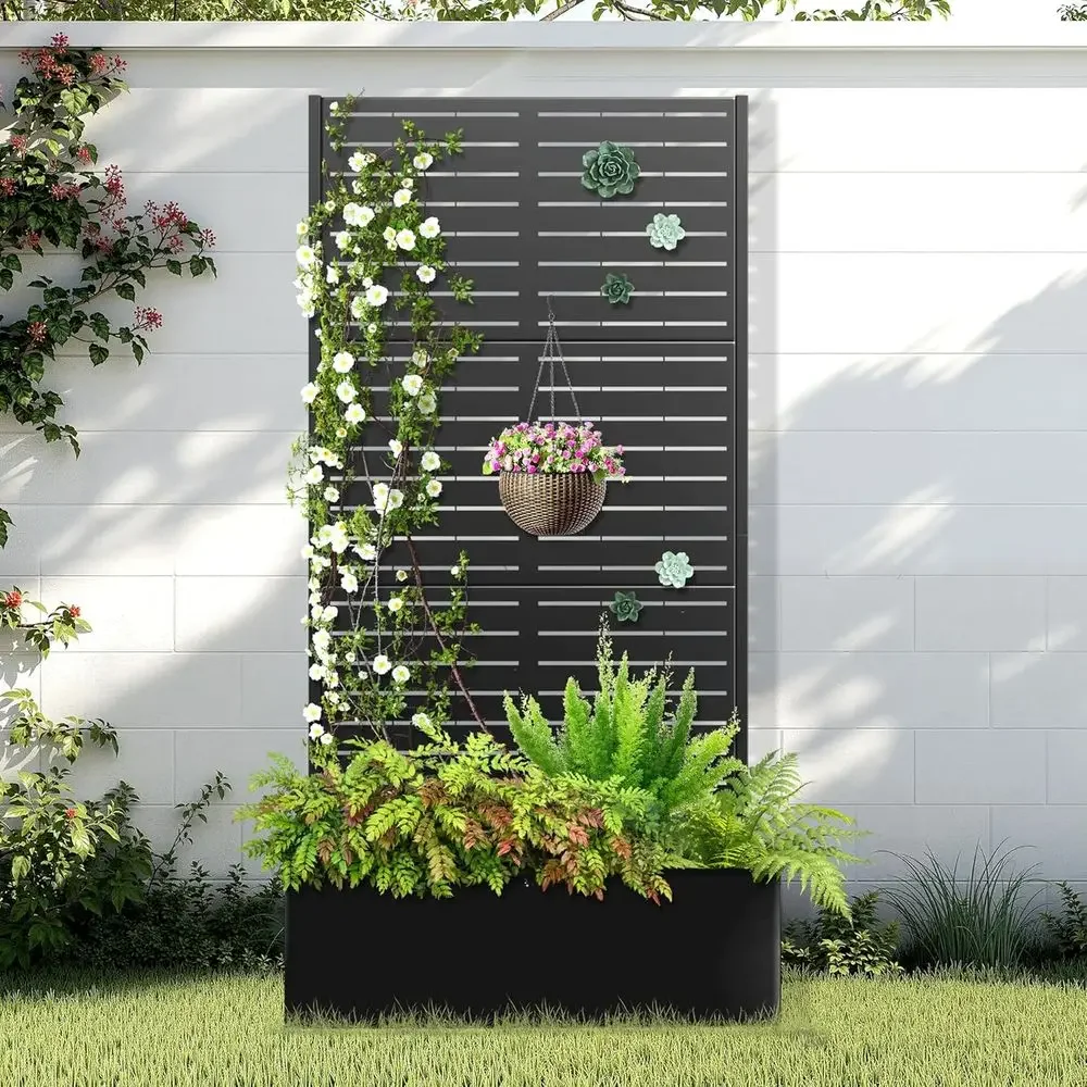 Verhoogd tuinbed met trellis,  - Vertical Planter recensie en prijs