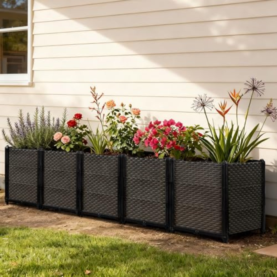 Zelfwaterende verhoogde plante - Self Watering Planter recensie en prijs