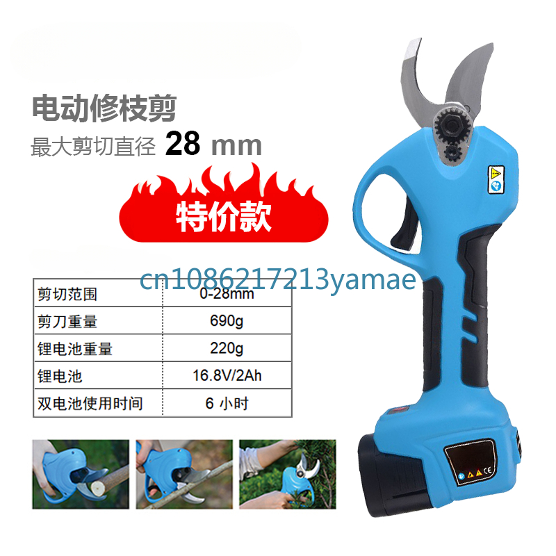 Lithiumbatterij Rugzak Elektri - Pruning Shears recensie en prijs