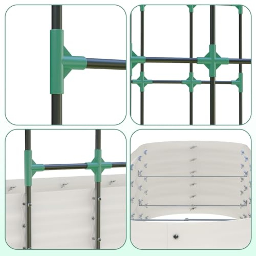 96 cm hoge gegalvaniseerde ver - Vertical Planter recensie en prijs