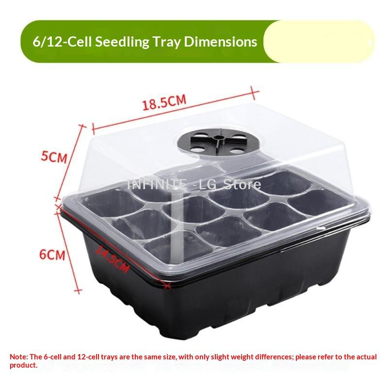 6/12-cel zaaitray voor thuisge - Seed Starter Tray recensie en prijs