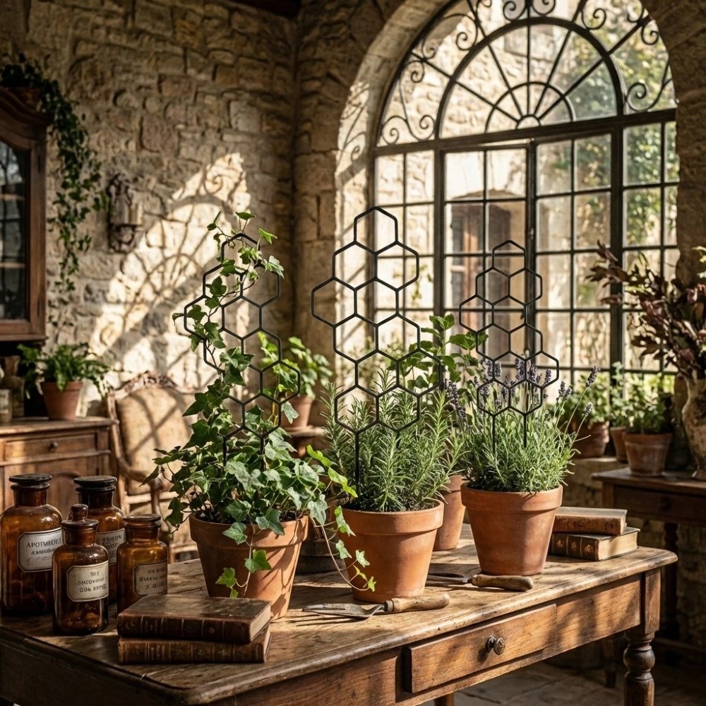 Honingraatdesign plantenrooste - Indoor Herb Garden recensie en prijs