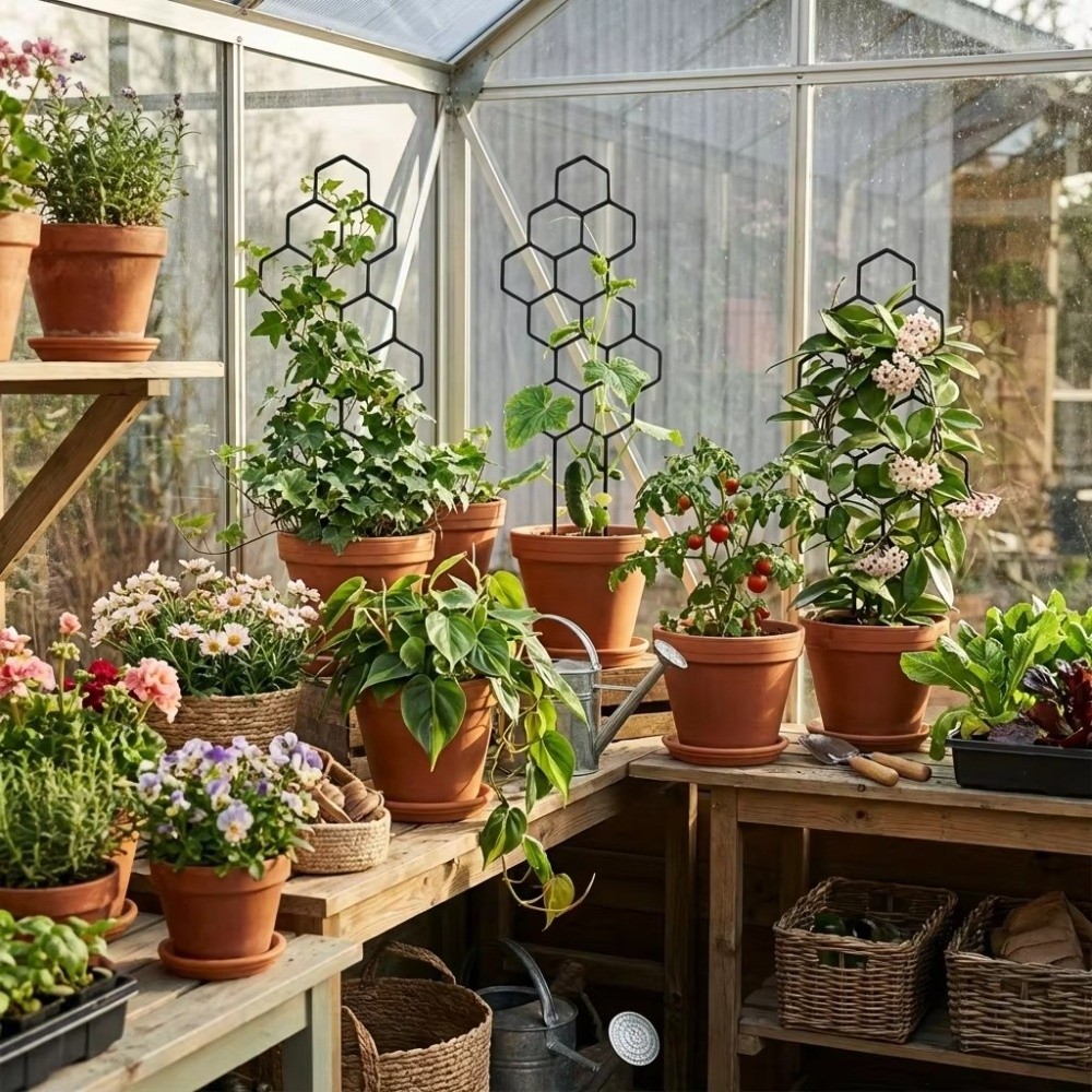 Honingraatdesign plantenrooste - Indoor Herb Garden recensie en prijs